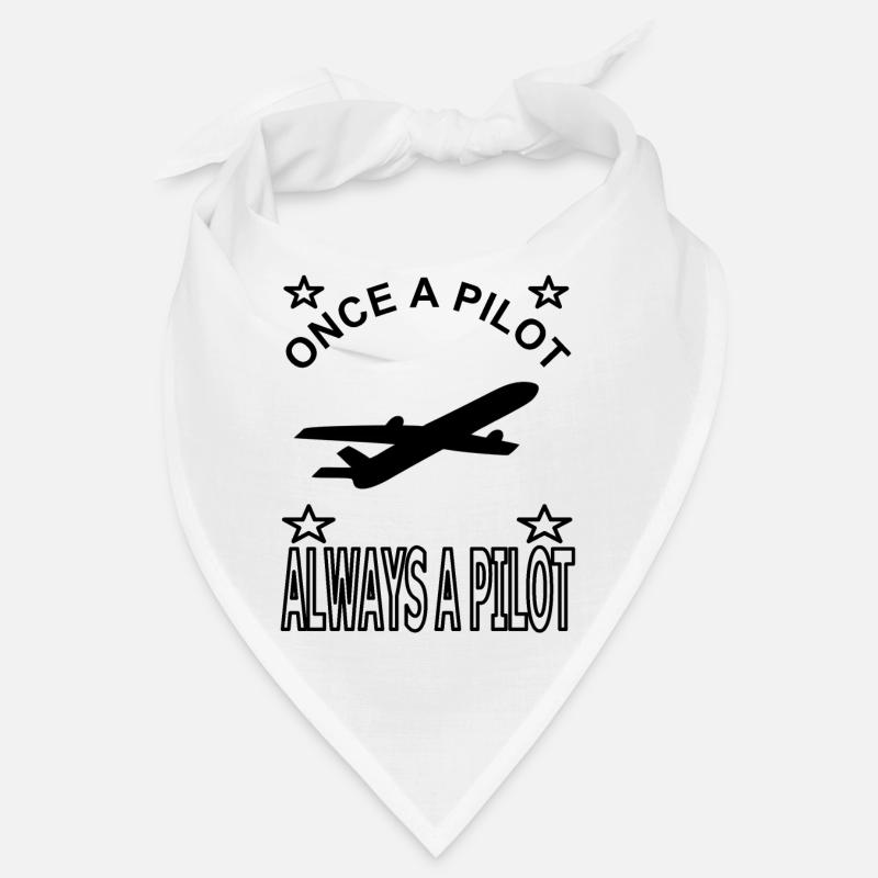 Pilot plane fly pilot jet gift Bandana