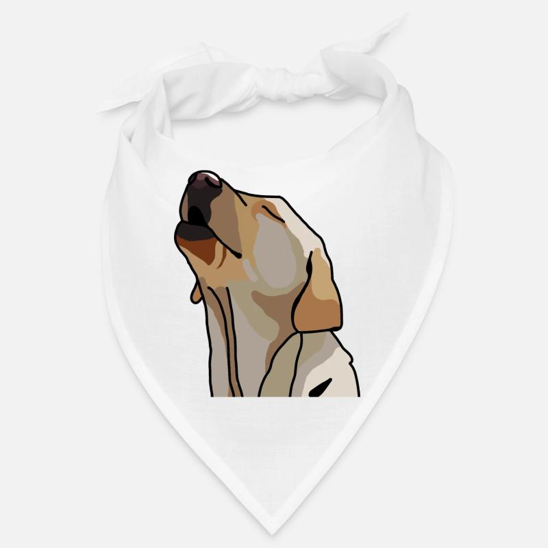 Dessin animé labrador Bandana