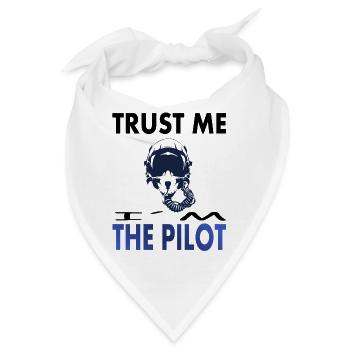 Kampfjet Pilot Kampfjet fliegen Kampfjet fliegen - Bandana - Weiß - Vorne