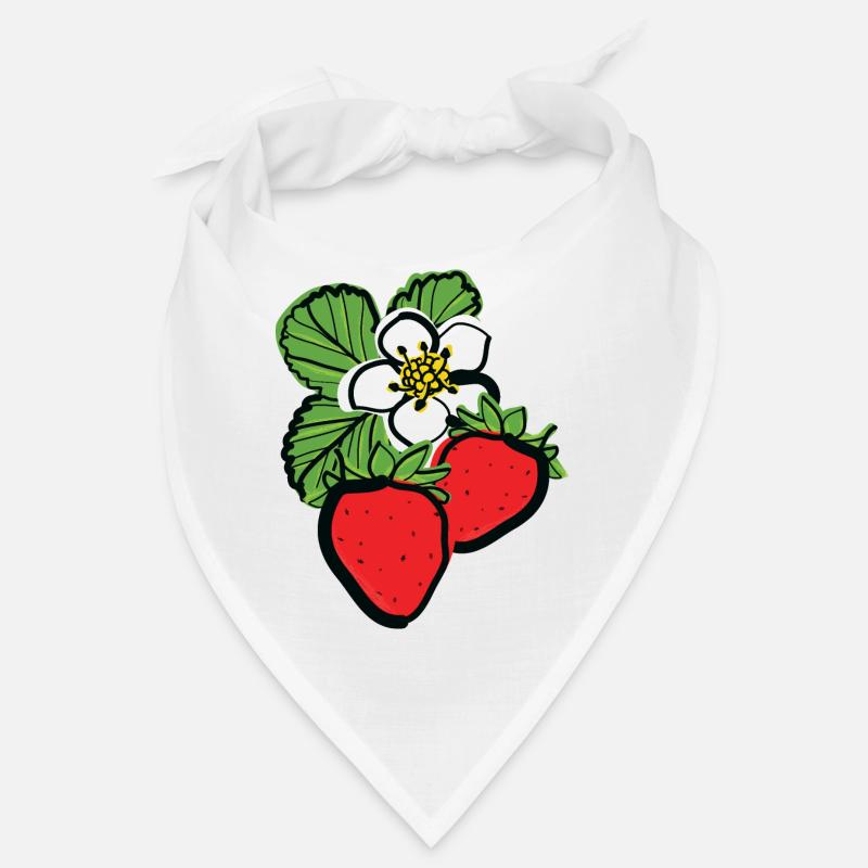 Erdbeeren Früchte Bandana