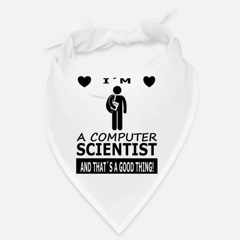 I am computer scientist studying computer science gift Bandana