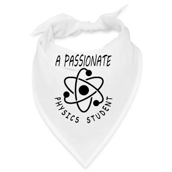 Physik Student Physik-Studium Physik-Lehrer Spruch - Bandana - Weiß - Vorne