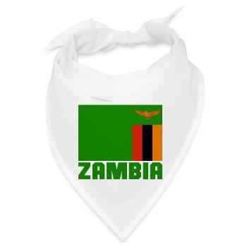 Sambia - Bandana - Weiß - Vorne
