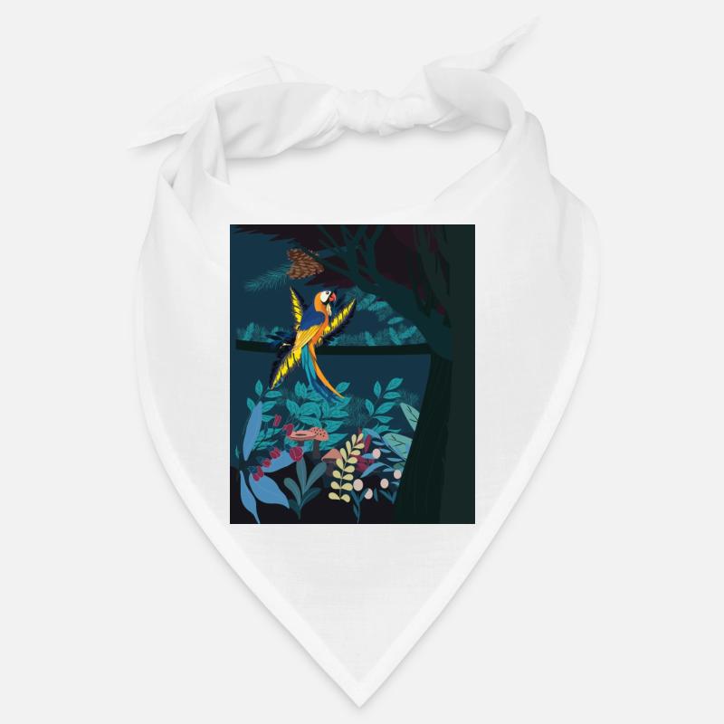 Bunter Papagei Bandana