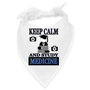 Medizin studieren Medizin-Student - Bandana - Weiß - Vorne