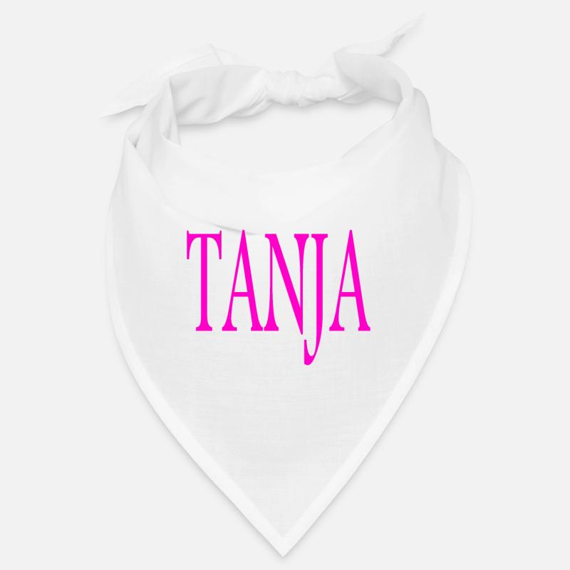 Ich bin Tanja ich heiße Tanja Mädchen Geschenkidee Bandana