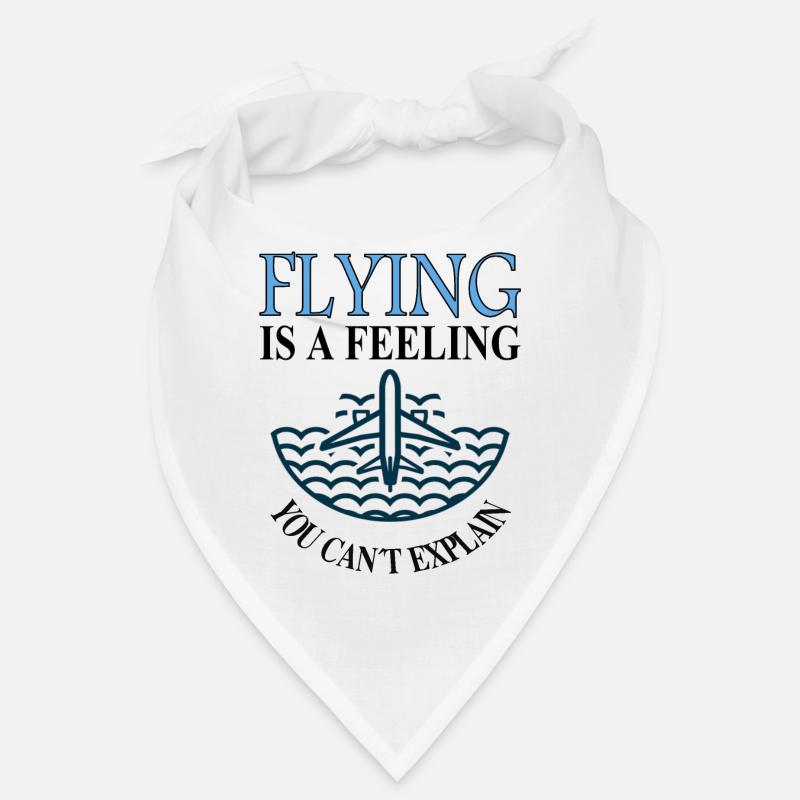 Flying is beautiful pilot pilot gift Bandana