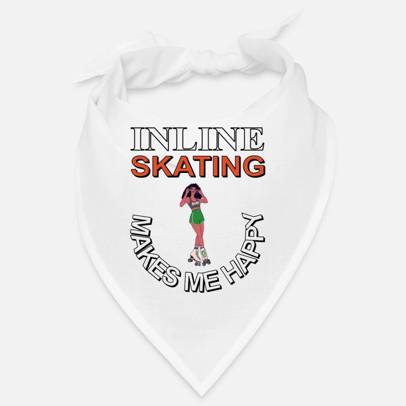 Inline Skating macht mich glücklich Inline-Skates Bandana