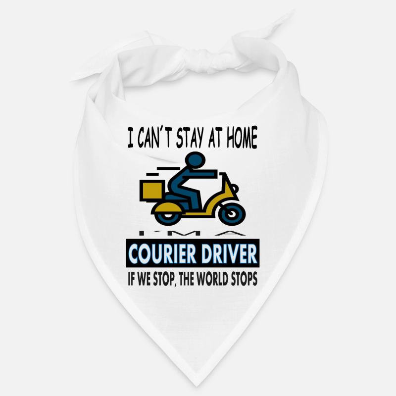 Kurierfahrer Spruch coole Sprüche Kurier Geschenk Bandana