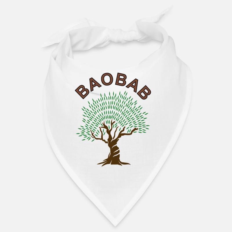 Baobab Baum afrikanische Bäume Wald Geschenkidee Bandana