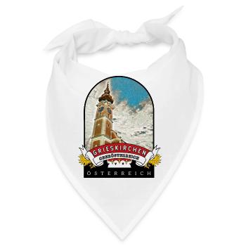 Oberösterreich Grieskirchen Österreich Souvenir - Bandana - Weiß - Vorne