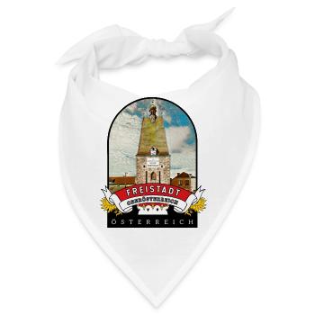 Oberösterreich Freistadt Österreich Souvenir - Bandana - Weiß - Vorne