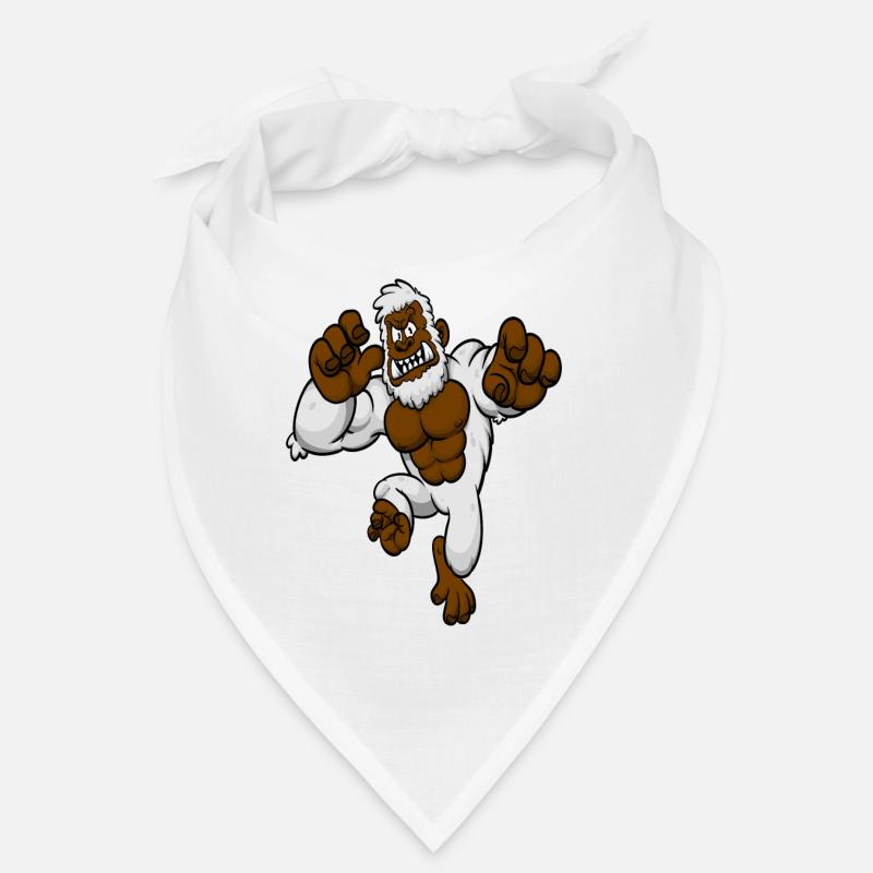 Gorilla Chimpanzee Primate Monkey Face Gift Bandana