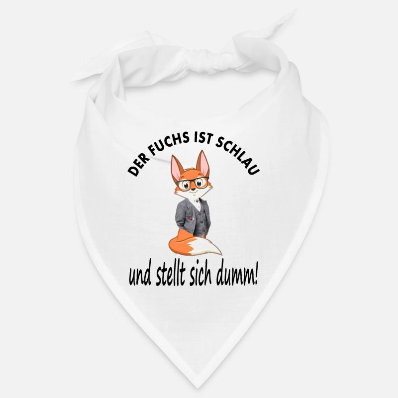 Fox is clever clever fox gift idea gift Bandana