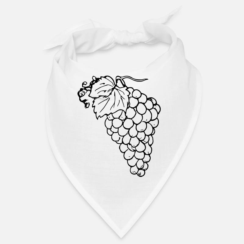 Grape Grapes Illustration Vector Gift Idea Bandana