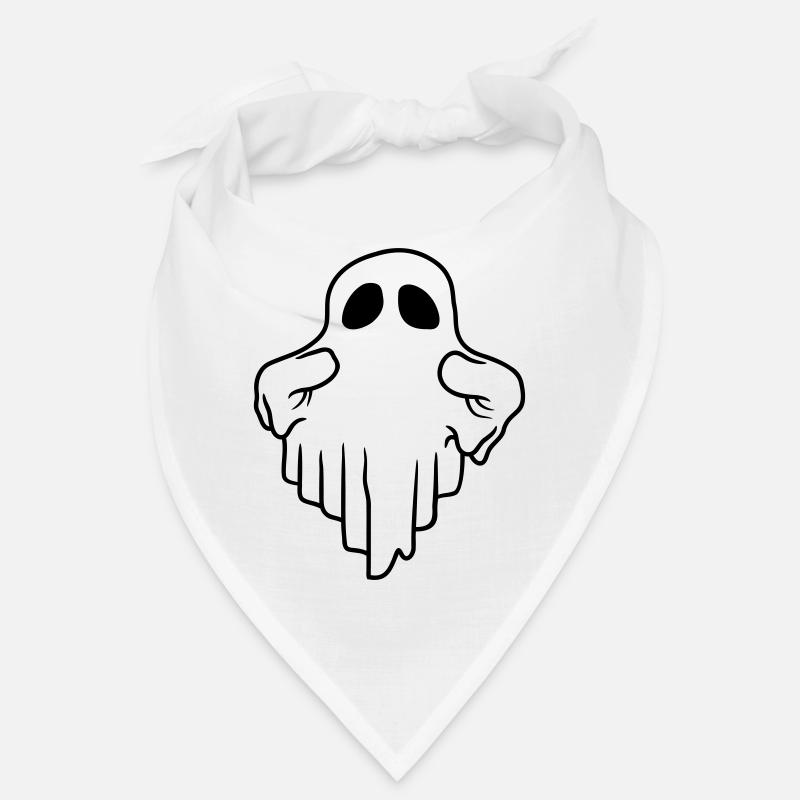Comic lustiger schwebender Geist Bandana