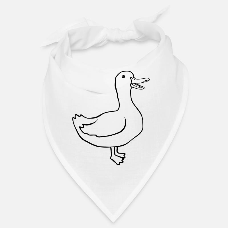 Concevez une oie heureuse mignonne Bandana