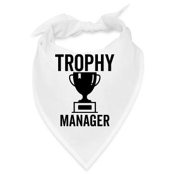 Trophäen-Manager - Bandana - Weiß - Vorne