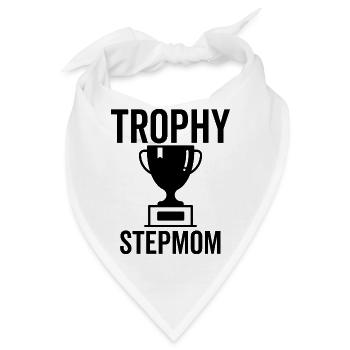 Trophäe Stiefmutter - Bandana - Weiß - Vorne