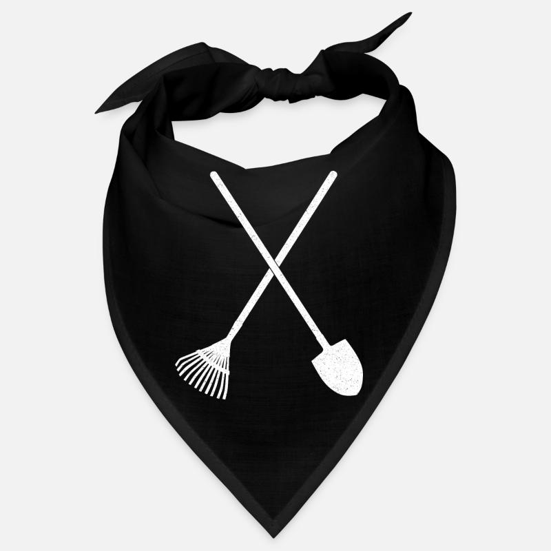 Schaufel und Rechen Bandana