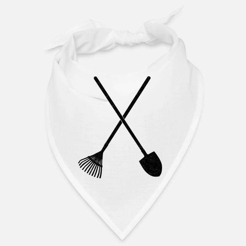 Shovel and rake Bandana