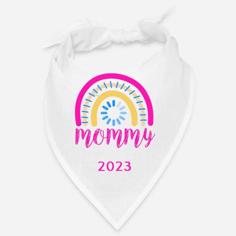 Mama loading 2023, werdende Mutter 2023 Bandana
