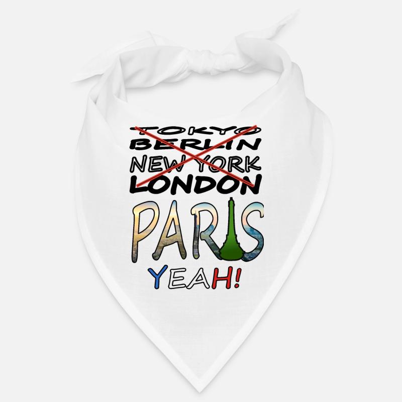 Paris Frankreich Pariser Eiffelturm Geschenkidee Bandana