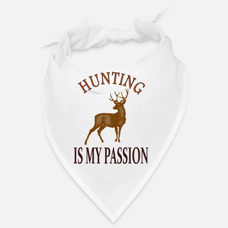 La chasse est ma passion Hunter Idée cadeau Bandana