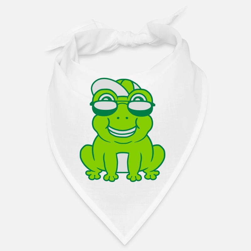 Cooler kleiner Frosch Junge Bandana