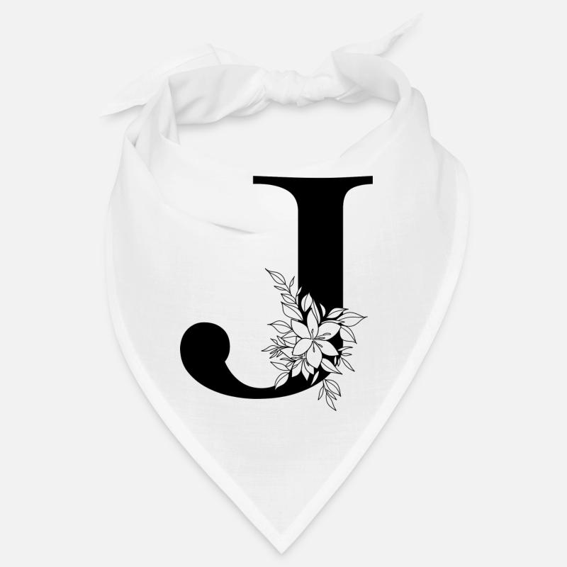 Letter J Bandana
