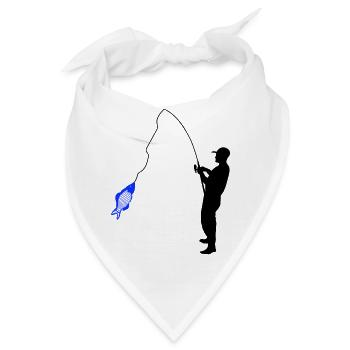 Angler - Bandana - Weiß - Vorne