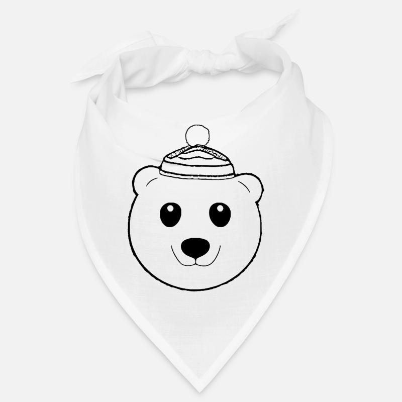 Weihnachten Eisbär Winter Bär Schnee Tier Tiere 06 Bandana