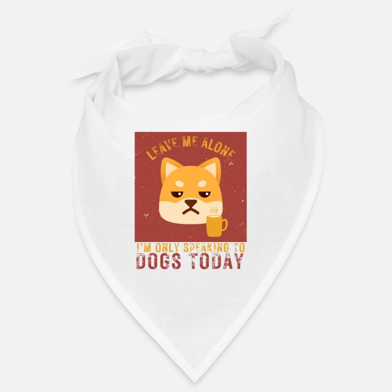 Grumpy Dog Shiba Inu - Leave me alone Bandana