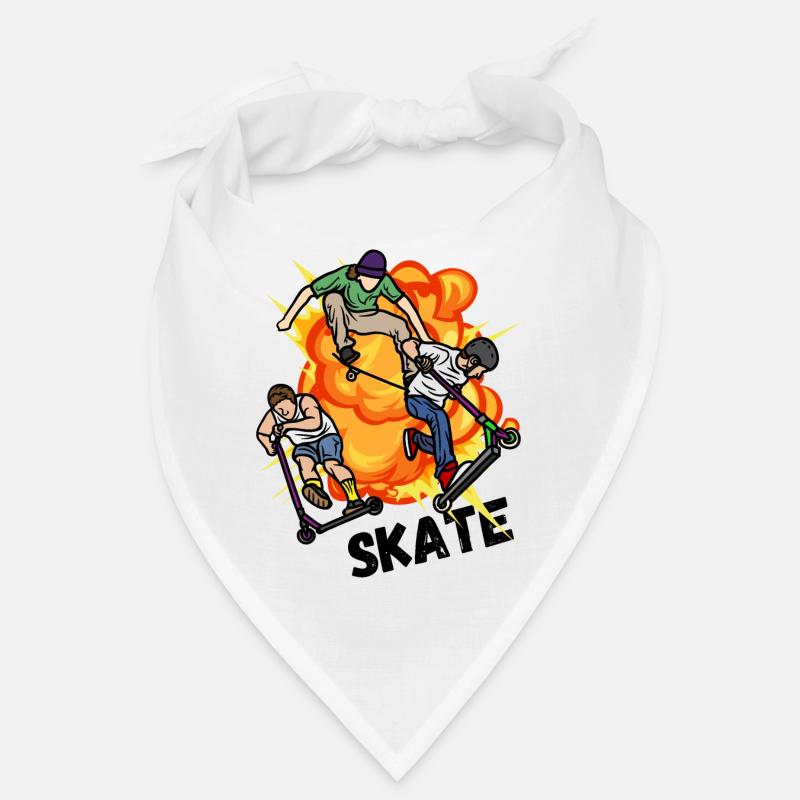 skate explosion M shirt Bandana