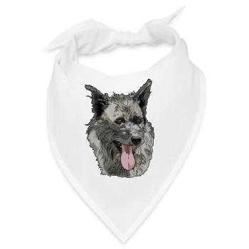 Berger Picard - Bandana - Weiß - Vorne