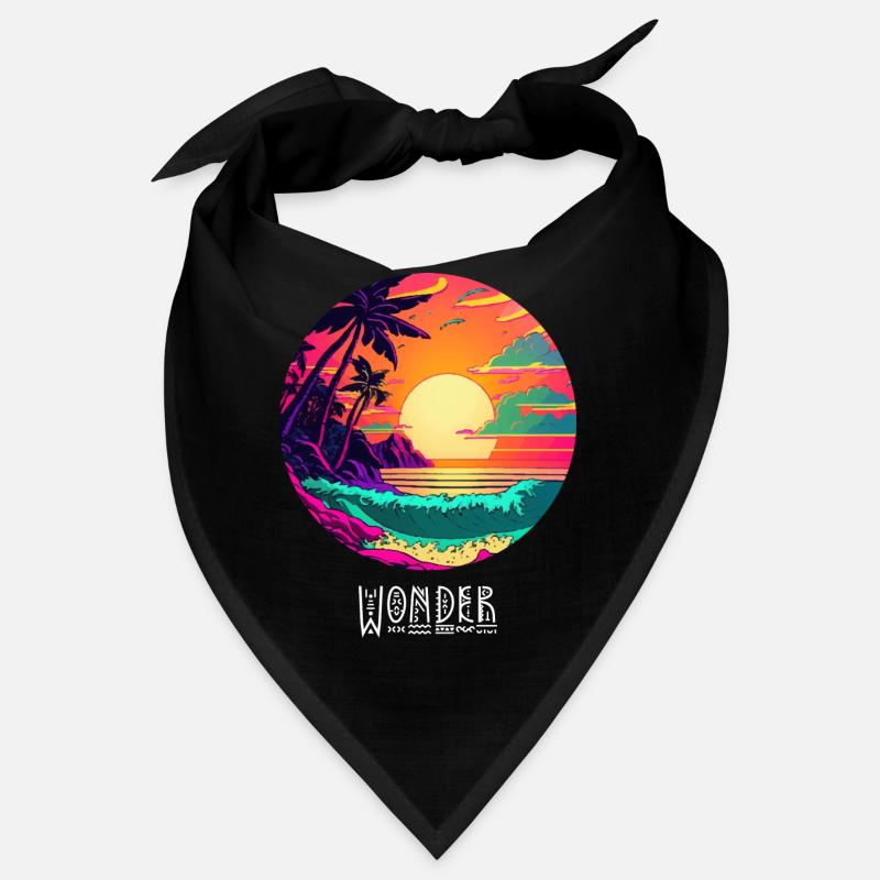 Coucher de soleil à la plage Bandana