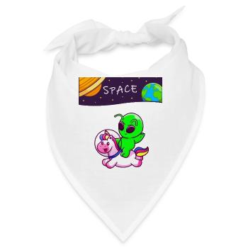 Raum - Bandana - Weiß - Vorne