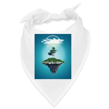 Paradies - Bandana - Weiß - Vorne