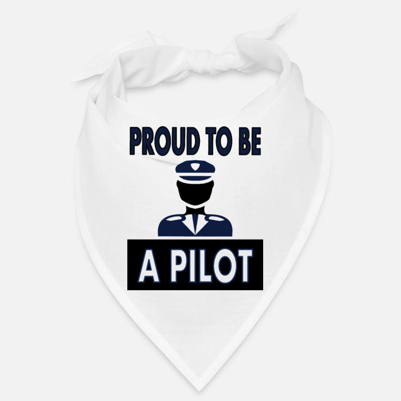 Ich bin Pilot Fluzeug fliegen Flug Geschenk Bandana