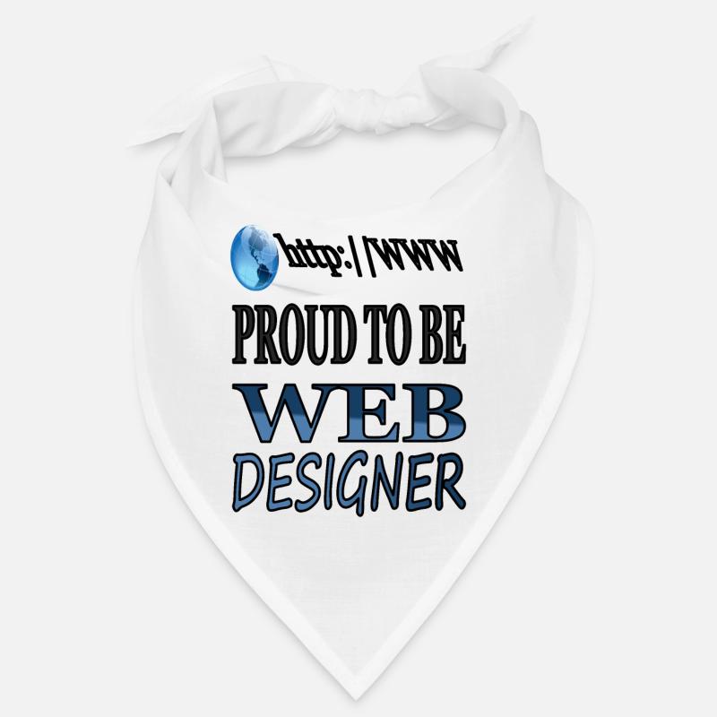 I'm a web designer, internet, web developer Bandana