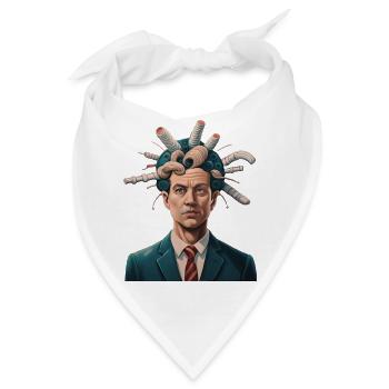 no Aliens - Bandana - Weiß - Vorne