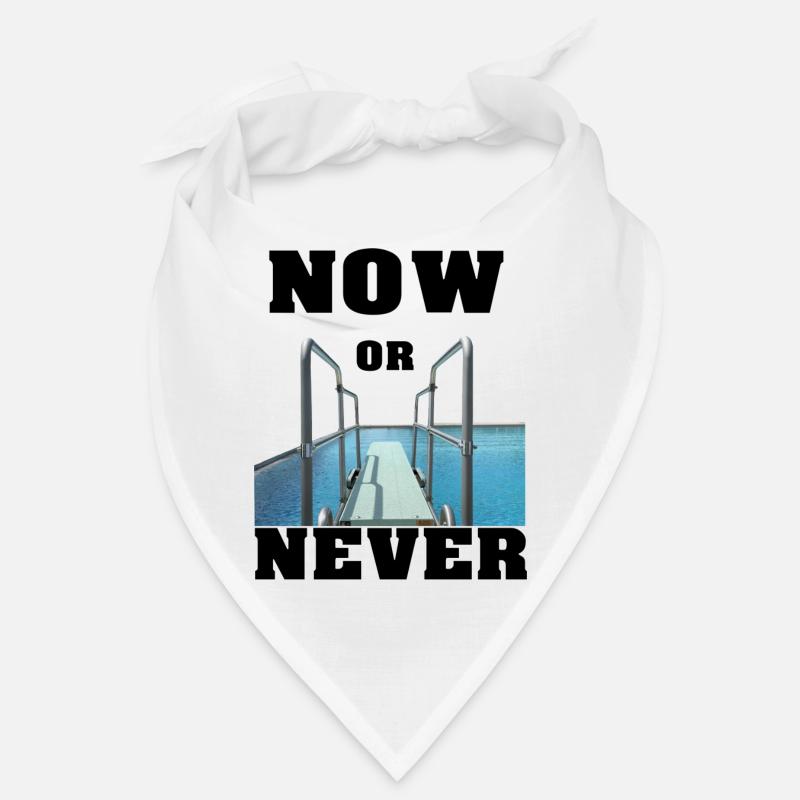 NOW OR NEVER by 2FettDesign Bandana