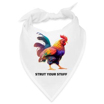 STRUT YOUR STUFF - Bandana - Weiß - Vorne