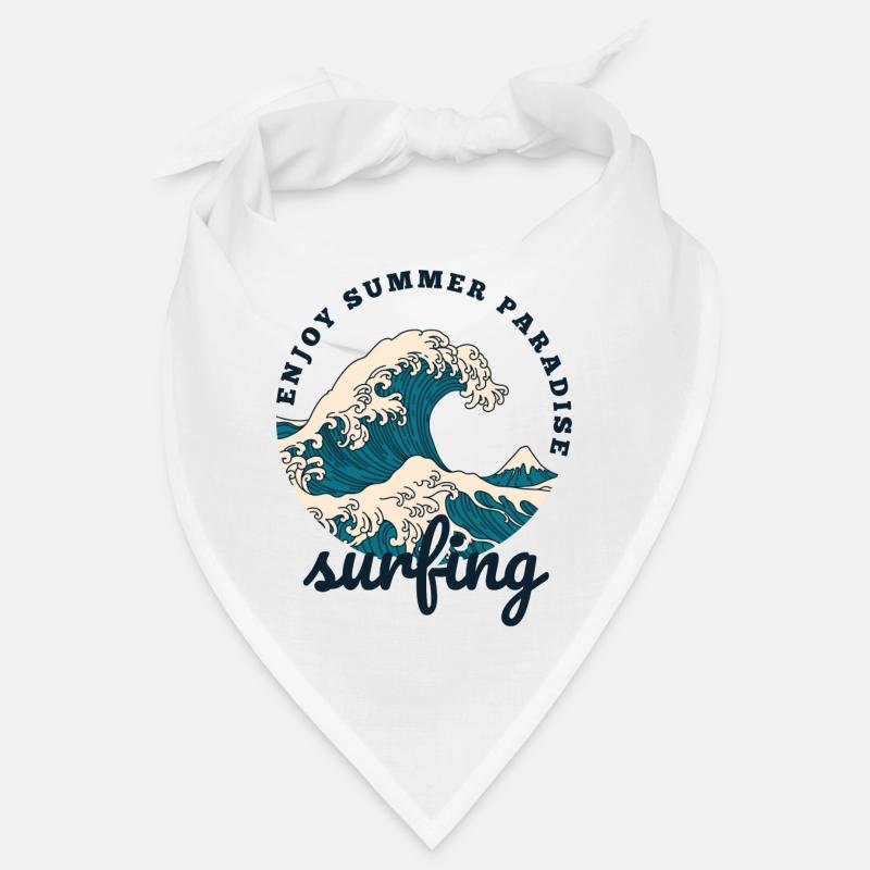 Surf - Bandana - blanc