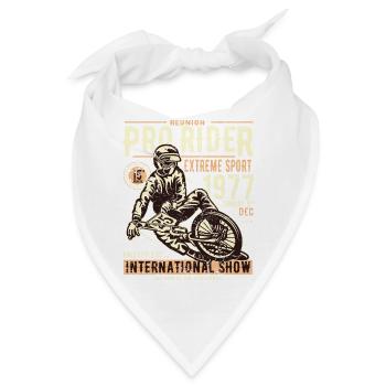 Fahrrad - Bandana - Weiß - Vorne