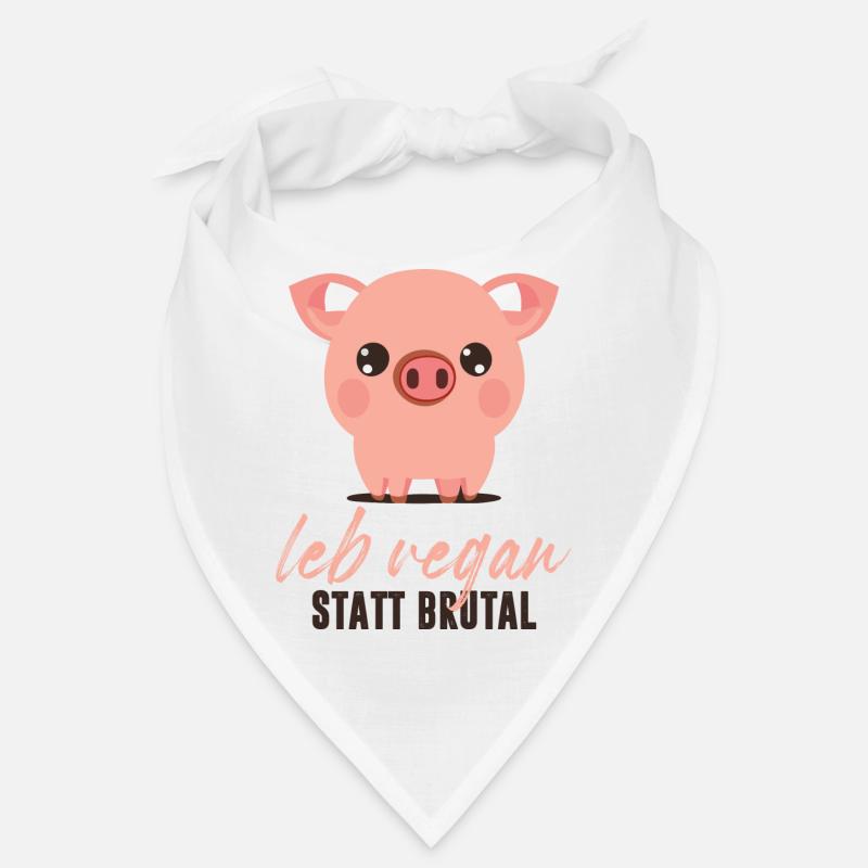 leb vegan statt brutal Bandana