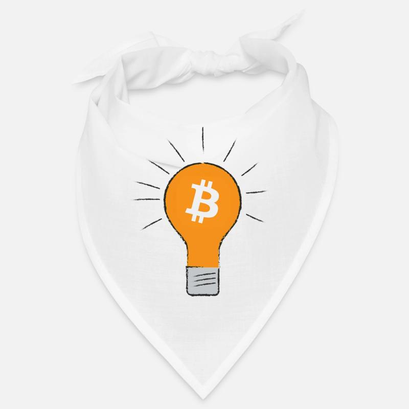 Bitcoin Glühbirne idee Bandana