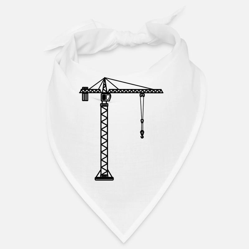 Construction crane for crane operator Bandana