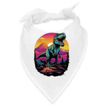 Tyrannosaurus Rex - Bandana - Weiß - Vorne