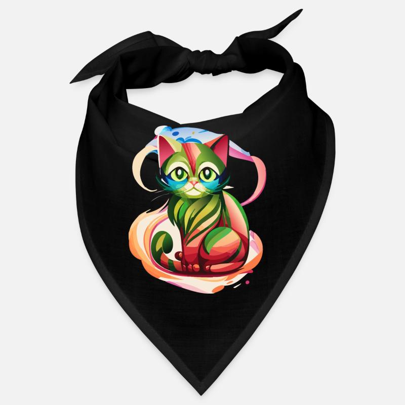 Chat Color Burst Bandana